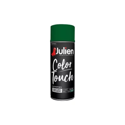 MANUTAN Bombe peinture Color Touch - 400 mL - vert basque satin