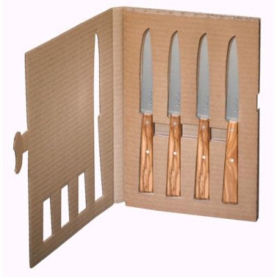 OPINEL Bon App&ecirc;tit Sud Coffret De 4 Couteaux De Table N&deg;125 