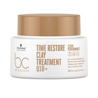 SCHWARZKOPF Bonacure Time Restore Tratamiento Clay Arcilla 200ml