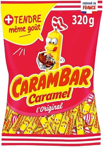 CARAMBAR Bonbons Caramel L'original  - Le Sachet De 320 G