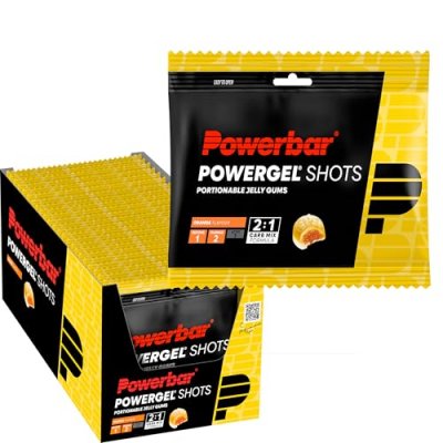 POWERBAR Bonbons  Power Gel Shots go&ucirc;t orange (24 unit&eacute;s)