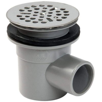 NICOLL Bonde de douche siphoide. sortie horizontale. avec