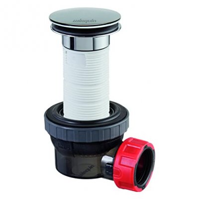 WIRQUIN Bonde et siphon Nano sans trop plein L.10cm