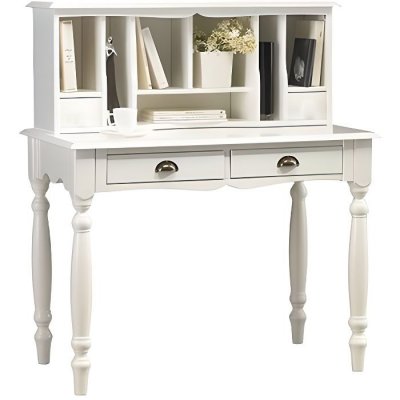 Bonheur du Jour Blanc de Style Anglais