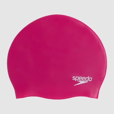 SPEEDO Bonnet de bain  (moul&eacute; en silicone) - One Size Electric Pink