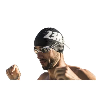 Z3R0D Bonnet de bain Z3ROD - Noir - Adulte - Homme - Natation - Triathlon
