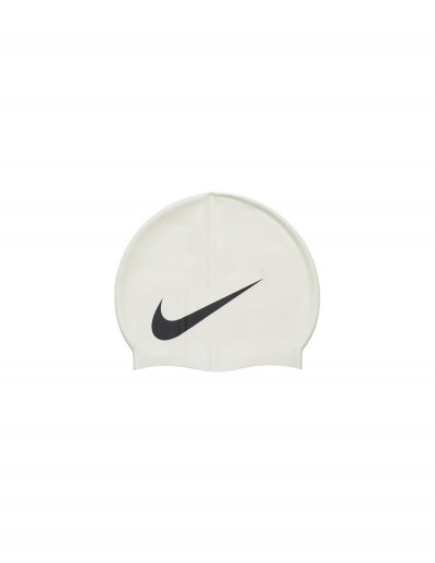 NIKE Bonnet de natation  Big Swoosh - White
