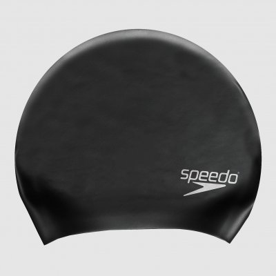 SPEEDO Bonnet de natation  (cheveux longs) - Taille unique Noir