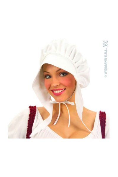 WIDMANN Bonnet servante blanc femme