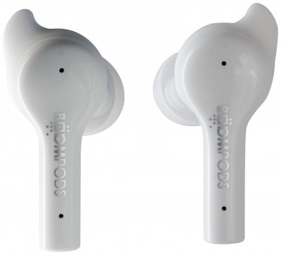 BOOMPODS  Bassline GO Blanc
