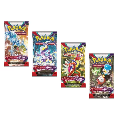 ASMODEE Booster - Pokemon - Booster Ecarlate Et Violet (vrac)