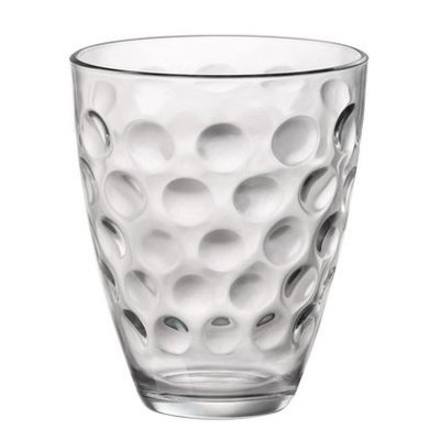 BORMIOLI ROCCO Bormioli 074208 Lot De 6 Gobelets &agrave; Eau, 26 CL, Dots