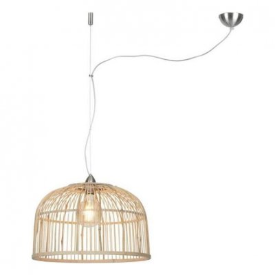 GOOD & MOJO BORNEO-Suspension Bambou d&eacute;port&eacute;e &Oslash;52cm naturel Good & Mojo
