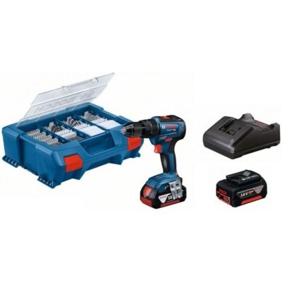 BOSCH  06019h530a Pick&click Set Cordless Impact Drill Bleu