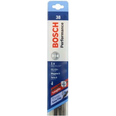 BOSCH  - 1 balai essuie-glace Perfomance N&deg;38 longueur 60cm