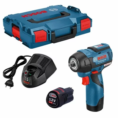 BOSCH PROFESSIONAL Bosch 1 Boulonneuse &Agrave; Chocs Sans-fil Gds 12v-115, 2x3,0ah, L-boxx
