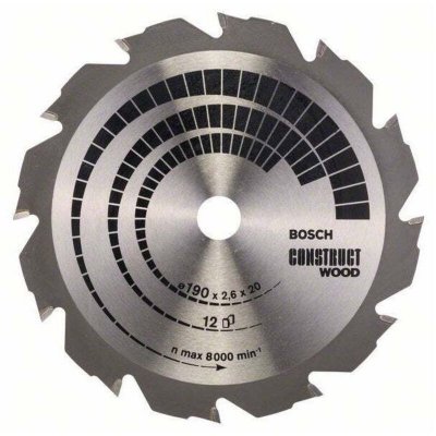 BOSCH  1 Construct Wood Pour Scies Circulaires Portatives