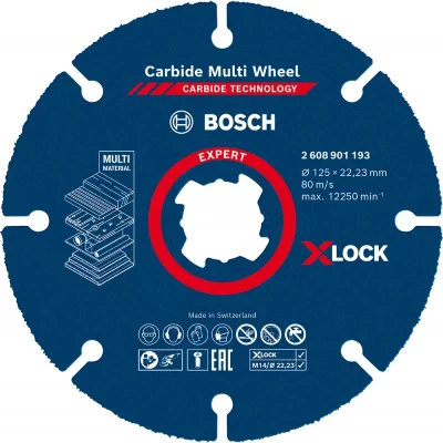 BOSCH  1 Disque &Agrave; Tron&ccedil;onner Expert Carbide Multi Wheel X-lock- 