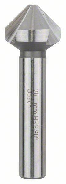 BOSCH  1 Fraise &Agrave; Noyer Conique Hss, Queue Cylindrique, Trois Taillants 90&deg;