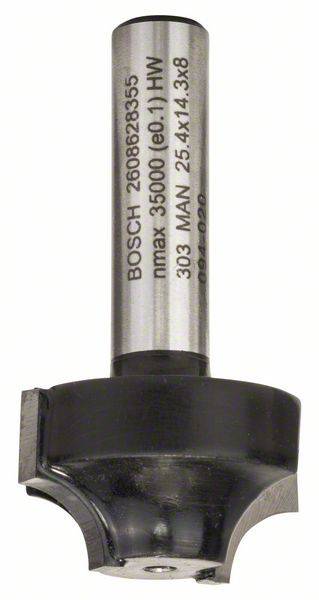 BOSCH  1 Fraise &Agrave; Profiler E, &Agrave; Deux Tranchants, Carbure