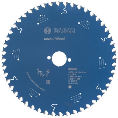 BOSCH  1 Lames De Scies Circulaires Pour Scies Plongeantes Et Scies Portatives