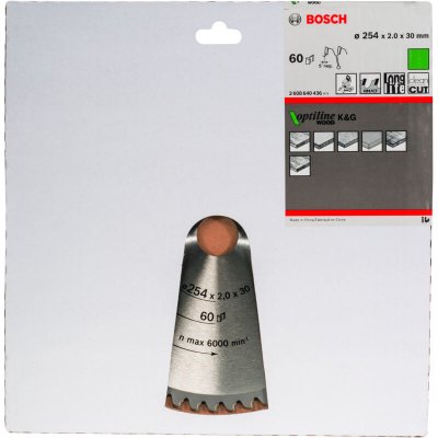 BOSCH  1 Optiline Wood Pour Scies &Agrave; Onglets Et Radiales