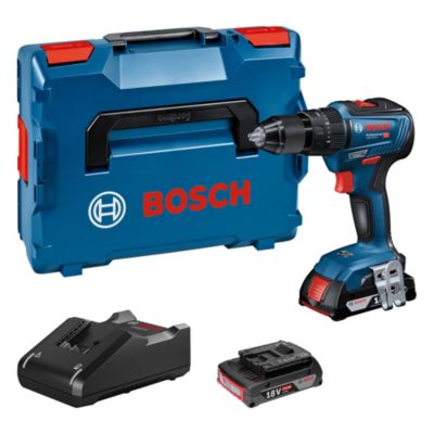 BOSCH  1 Perceuse Visseuse &Agrave; Percussion Gsb 18v-55, Chargeur Gal 18v-40