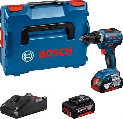 BOSCH  1 Perceuses-visseuses Sans-fil Gsr 18v-55 (2 4ah, L-boxx)