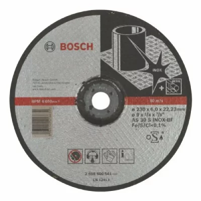 BOSCH  10 Meules &Agrave; &Eacute;barber Expert For Inox
