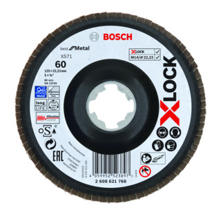 BOSCH  10 Plateaux &Agrave; Lamelles X-lock X571 - 