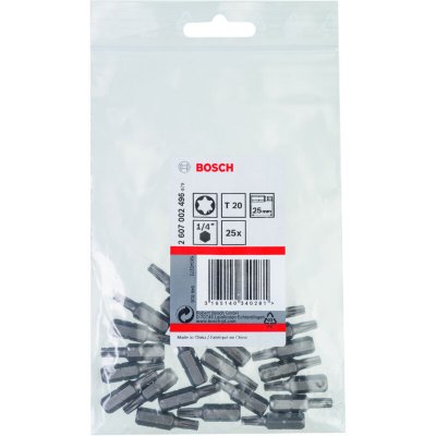 BOSCH  2 607 002 496 Embout De Vissage Extra-Dur T20, 25 Mm