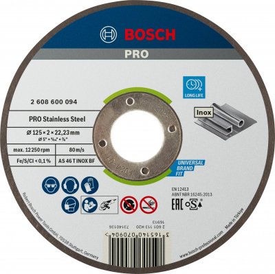 BOSCH  - 2 608 600 094 accessoire pour meuleuse d'angle disque de coupe