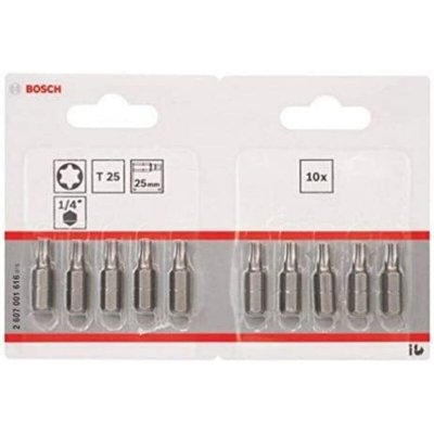 BOSCH  2607001616 Embout De Vissage Extra-Dur T25, 25 Mm