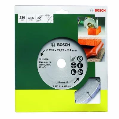 BOSCH  2607019477 Disque Diamant Pour Meuleuse Ma&ccedil;onnerie 230 Mm