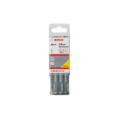 BOSCH  2608585612 Foret Sds-Plus S4L 5.0 X 50 X 110 10 Pi&egrave;ces