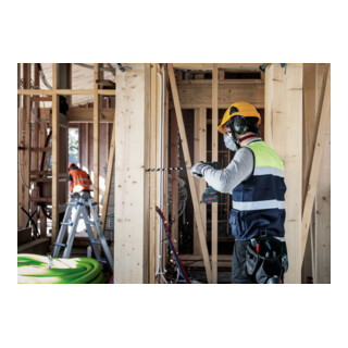 BOSCH  2608585694 M&egrave;che &agrave; bois h&eacute;lico&iuml;dale, six pans