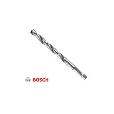 BOSCH  - 2608595521 M&egrave;che &agrave; bois h&eacute;lico&iuml;dale, queue six pans 1/4