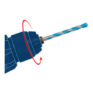 BOSCH  2608597603 Foret Plastique Carbure 18 X 90 Mm / Diam&egrave;tre 8 Mm