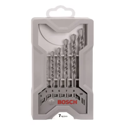 BOSCH  2608597709 Foret &agrave; B&eacute;ton Queue Ronde Lot De 3