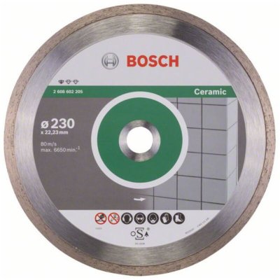 BOSCH  - 2608602205 Disque &agrave; tron&ccedil;onner diamant&eacute; Standard for Ceramic