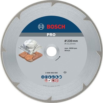 BOSCH  - 2608602693 Disque &agrave; tron&ccedil;onner diamant&eacute; Best for Marble