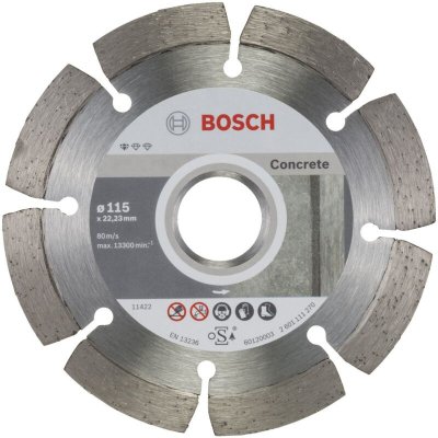BOSCH ACCESSORIES Bosch 2608603239 Disque De Coupe Diamant Pour B&eacute;ton Standard