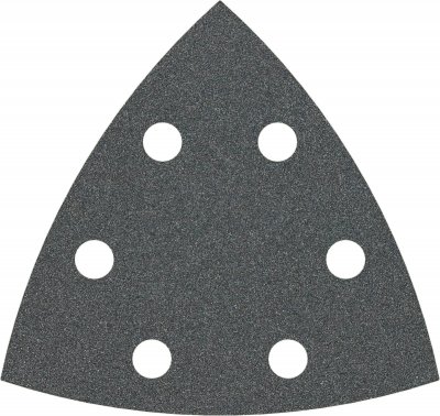 BOSCH  2608605193 Lot De 5 Feuilles Abrasives Pour Ponceuse Delta, Grain 100
