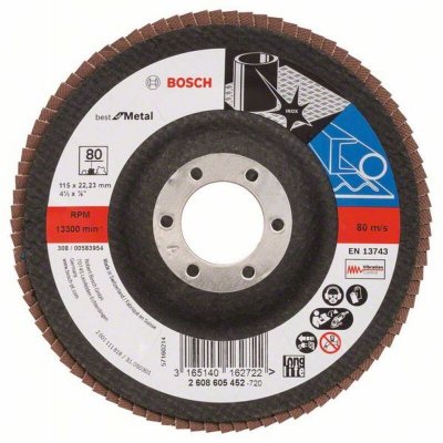 BOSCH  - 2608605452 Plateau &agrave; lamelles X571, Best for Metal
