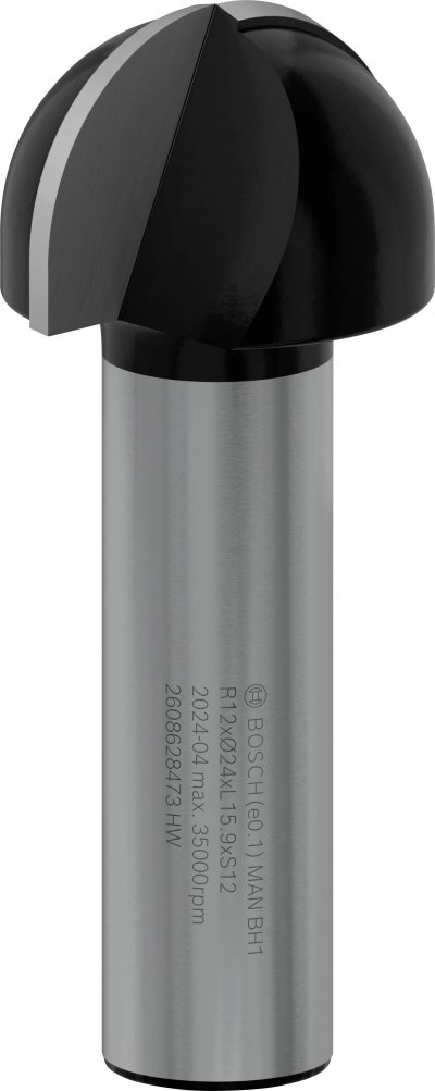 BOSCH  2608628473 Fraise &agrave; Canneler 12 Mm 12 X 24 X 12,7 X 57 Mm