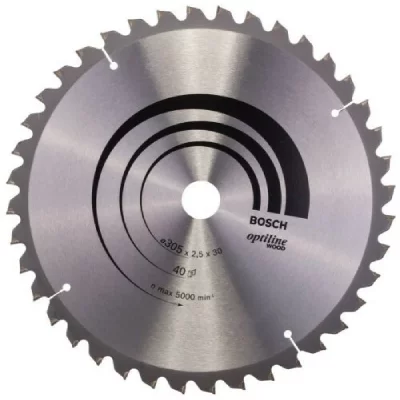 BOSCH  - 2608640440 Lame de scie circulaire Optiline Wood