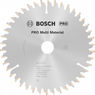 BOSCH  - 2608640501 Lame de scie circulaire mm mu h 150x20-42