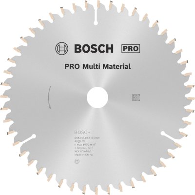 BOSCH  - 2608640506 Lame de scie circulaire Multi Material