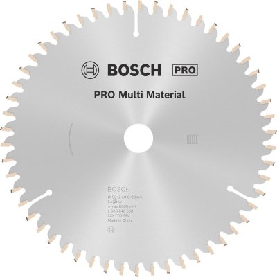 BOSCH  - 2608640508 Lame de scie circulaire mm mu h 190x20-54