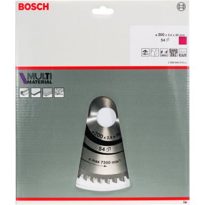 BOSCH  - 2608640510 Lame de scie circulaire Multi Material